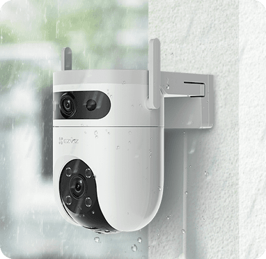 DUAL lens WIFI camera EZVIZ H9C -5MP (Available in 4g electric as well)