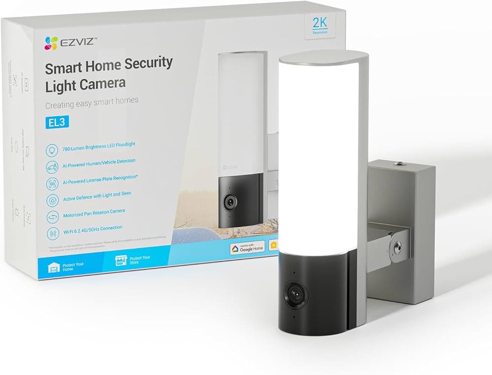Security light camera - Wall light - Wifi